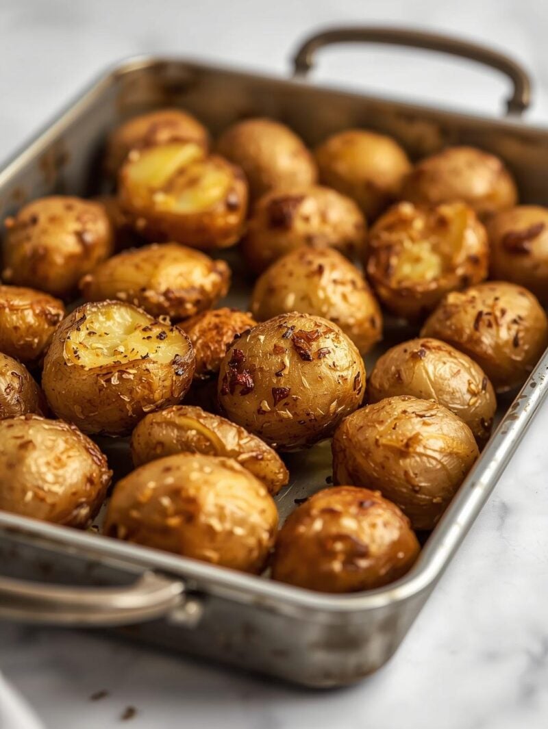  Baked Garlic Butter Potatoes
