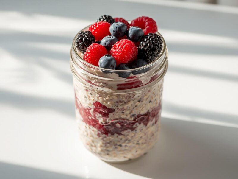 Berry Blast Overnight Oats