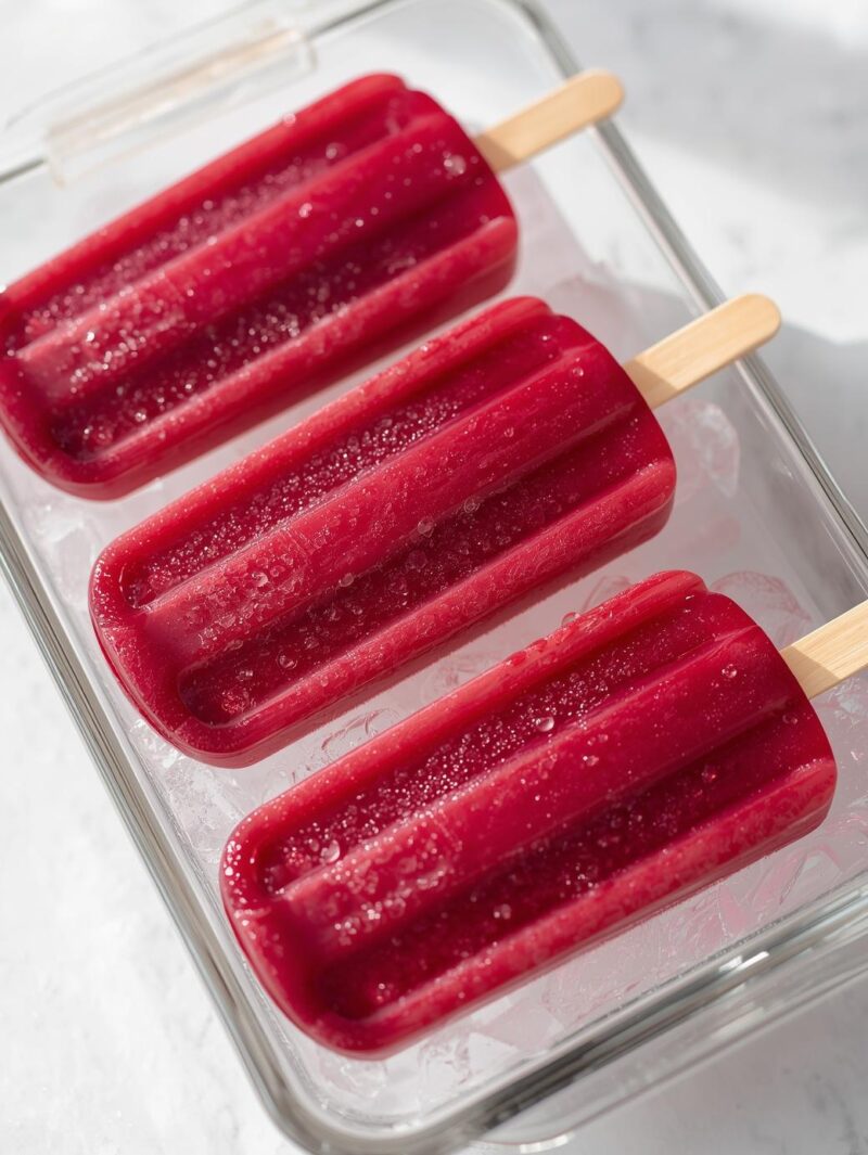 Cherry Popsicles Recipe