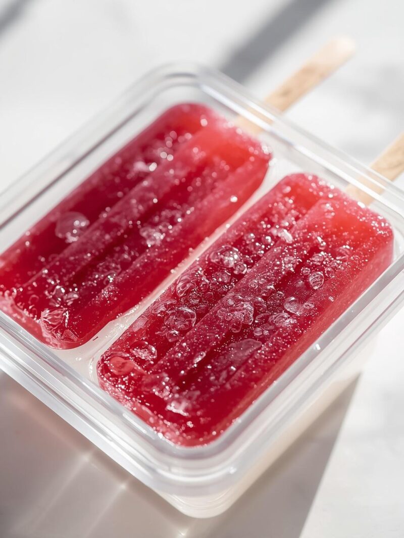 Cherry Popsicles Recipe