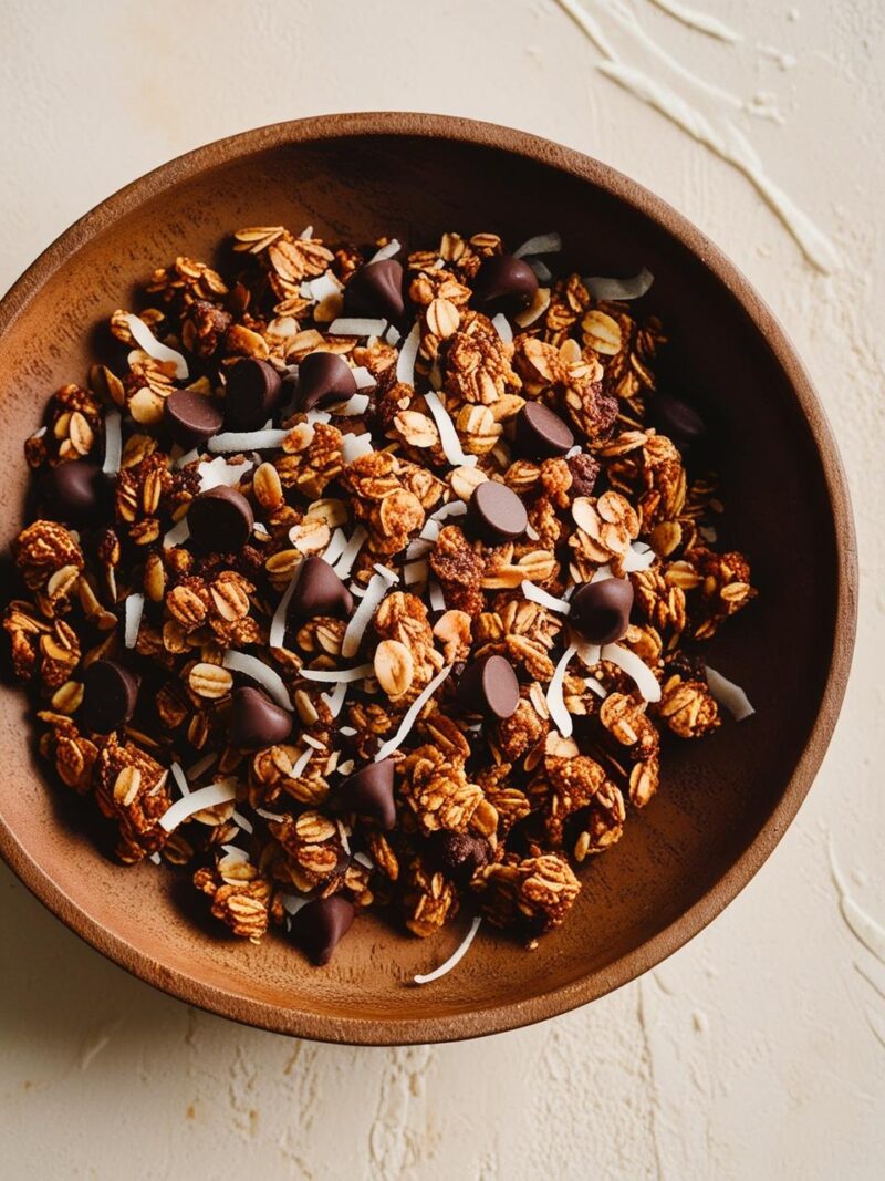 Chocolate Coconut Granola