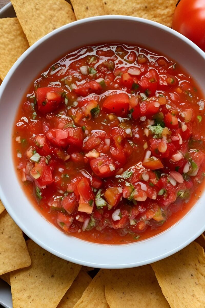 Classic Salsa with Fresh Tomatoes Dip