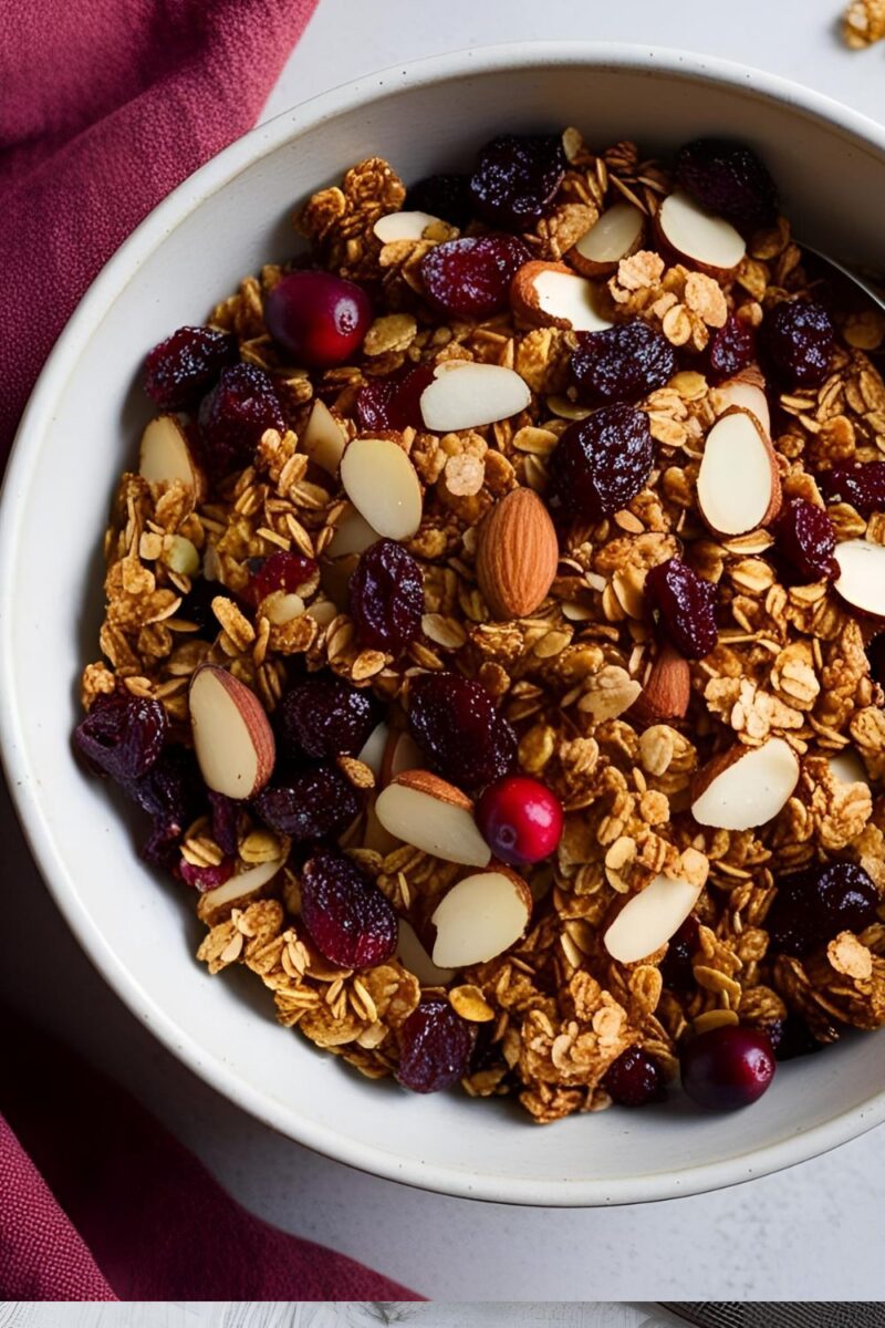 Cranberry Almond Granola