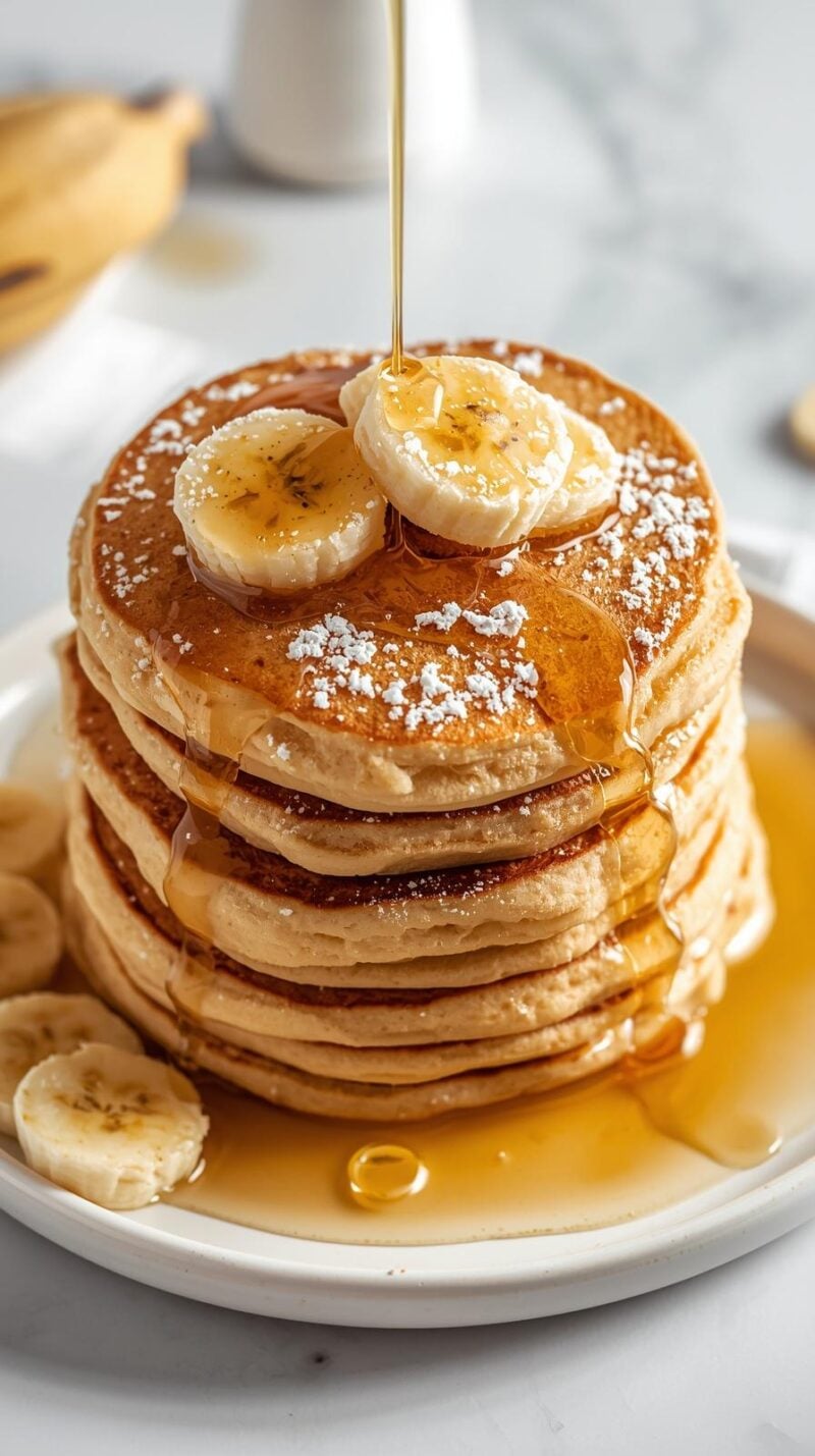 Fluffy Banana Pancakes Recipe: The EASY Breakfast for Busy Mornings