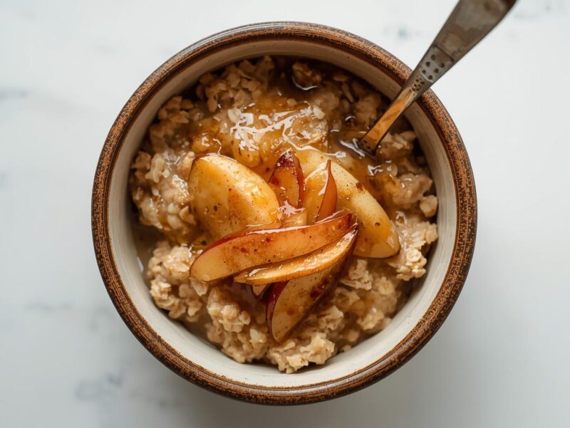 Maple Cinnamon Apple Oats