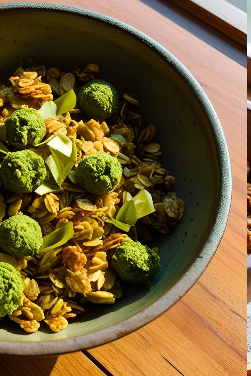 Matcha Green Tea Granola