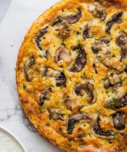 How to Make a Mushroom Frittata Recipe Easy