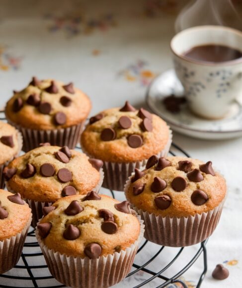 easy Chocolate Chip Muffins