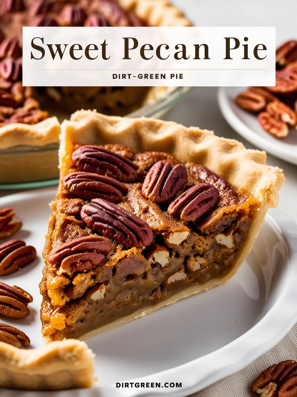 Sweet Pecan Pie Recipe