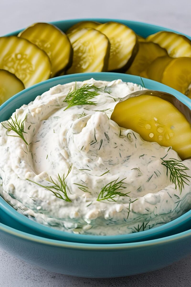 Tangy Dill Pickle Dip