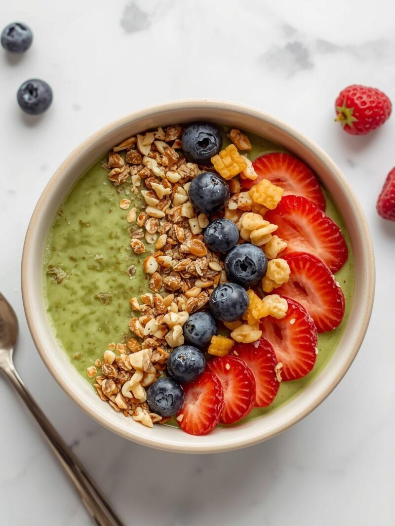 Matcha Green Tea Oats 