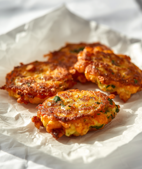 Crispy Vegetable Fritters Recipe