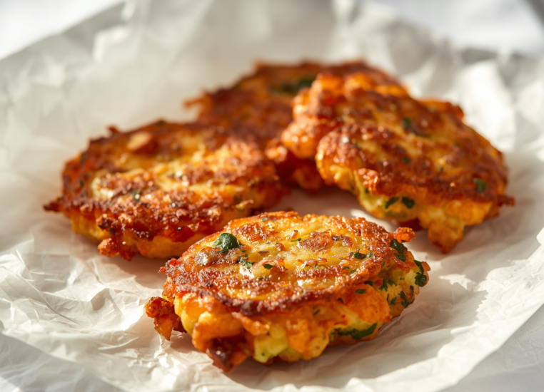 Crispy Vegetable Fritters Recipe