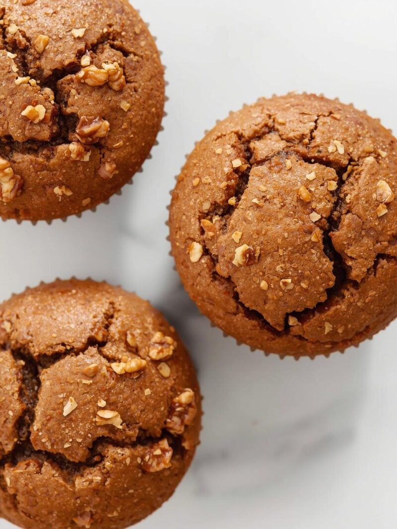 Carrot Walnut Muffins