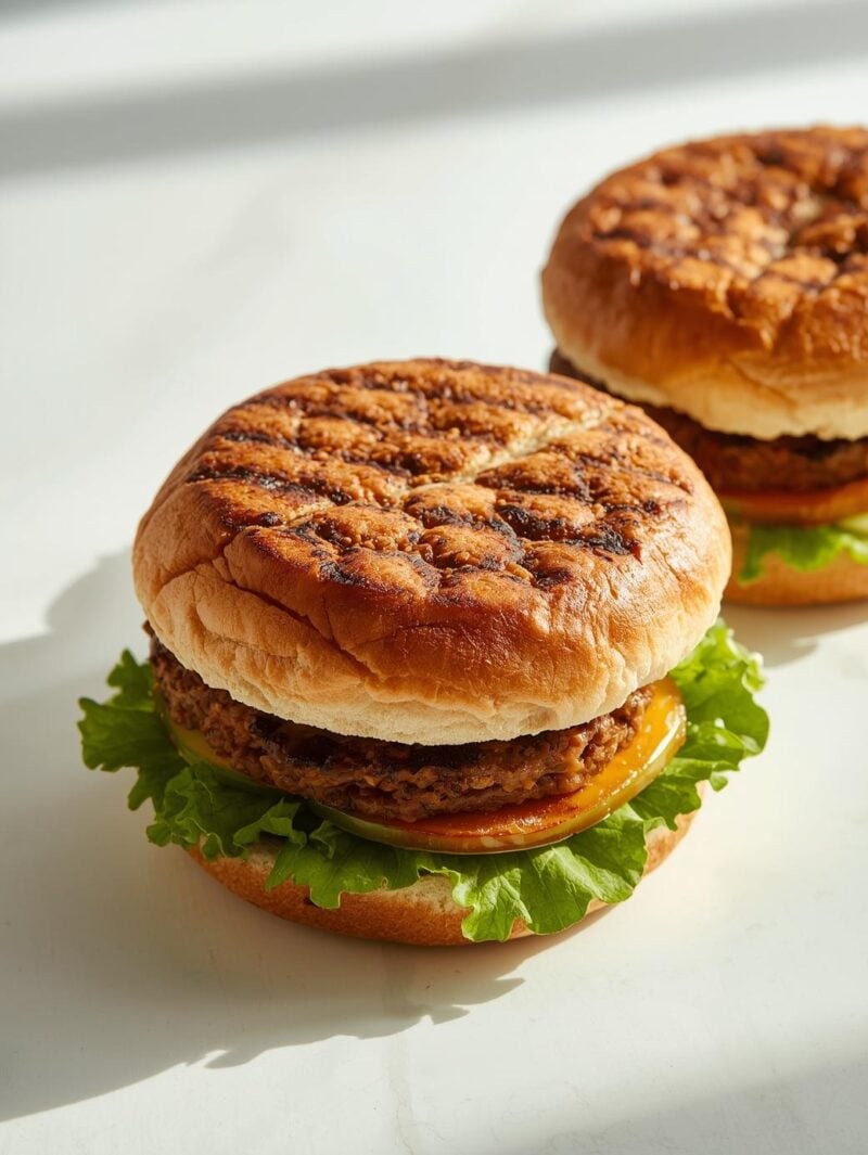 Delicious Grilled Veggie Burgers