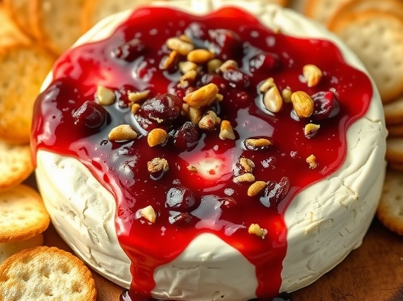 Make Baked Brie with Jam and Nuts