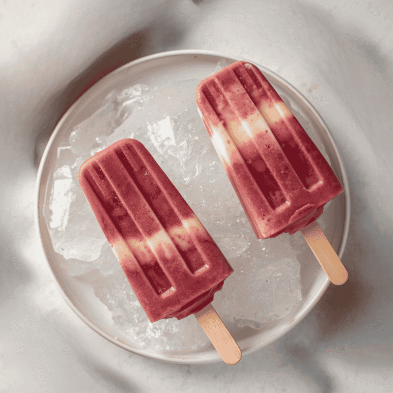 Smoothie Ice Cream Popsicles Recipe