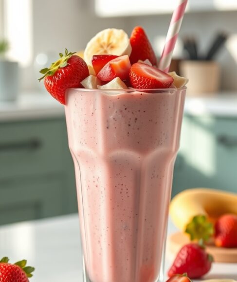 Strawberry Banana Smoothie Recipe