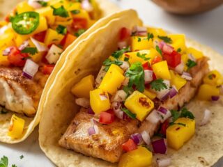 Must-Try Fish Tacos with Fresh Mango Salsa Recipe