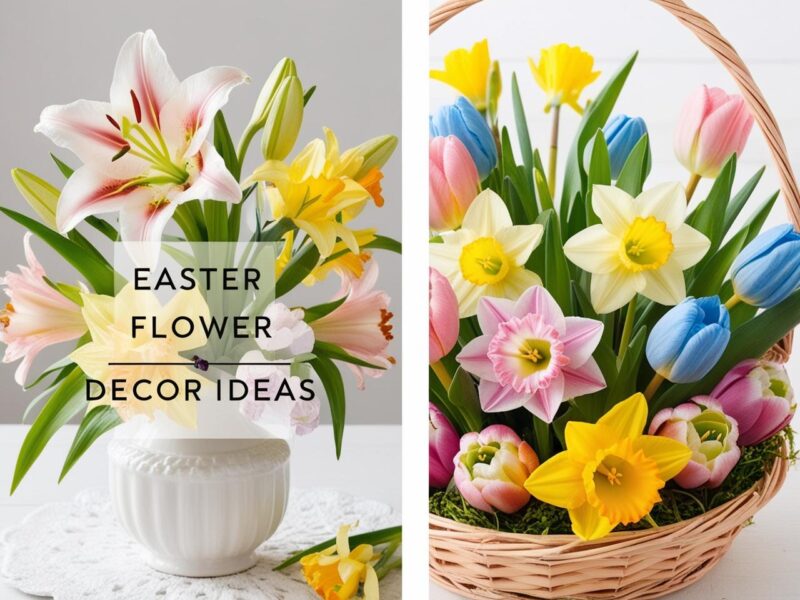 12 Easter Flower Decor Ideas