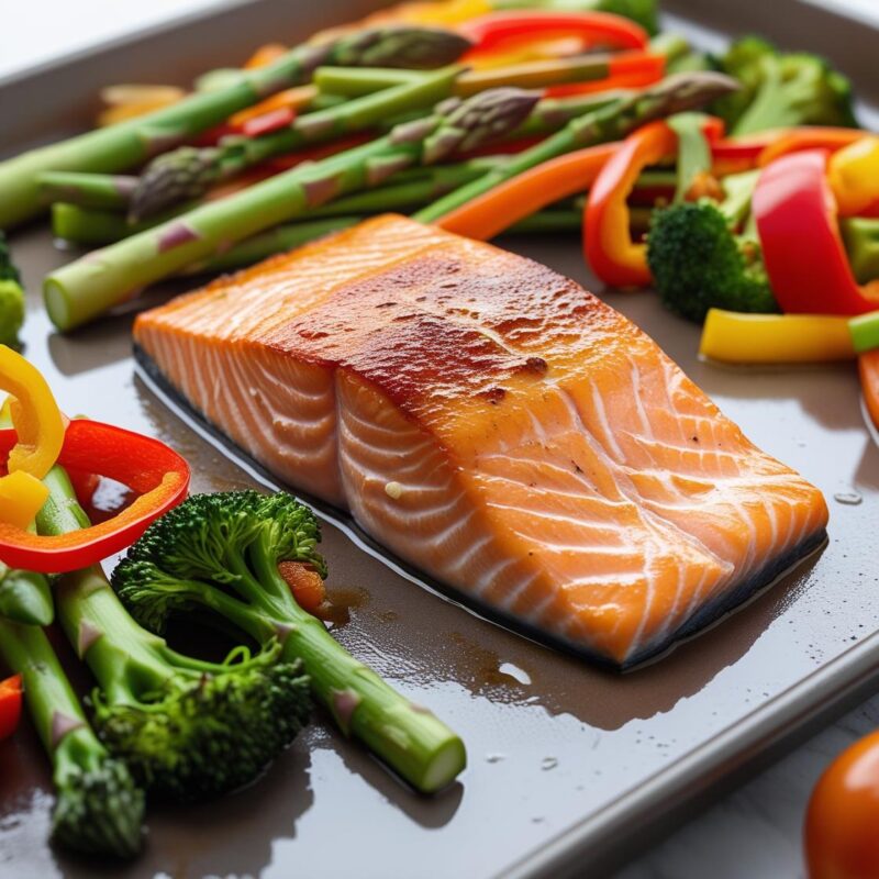 Easy Baked Salmon with Vegetables