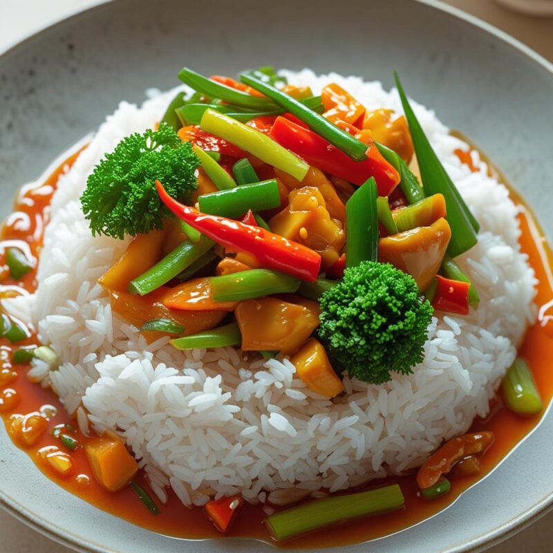 Stir-Fry with Rice