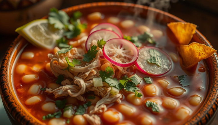 Homemade Chicken Pozole
