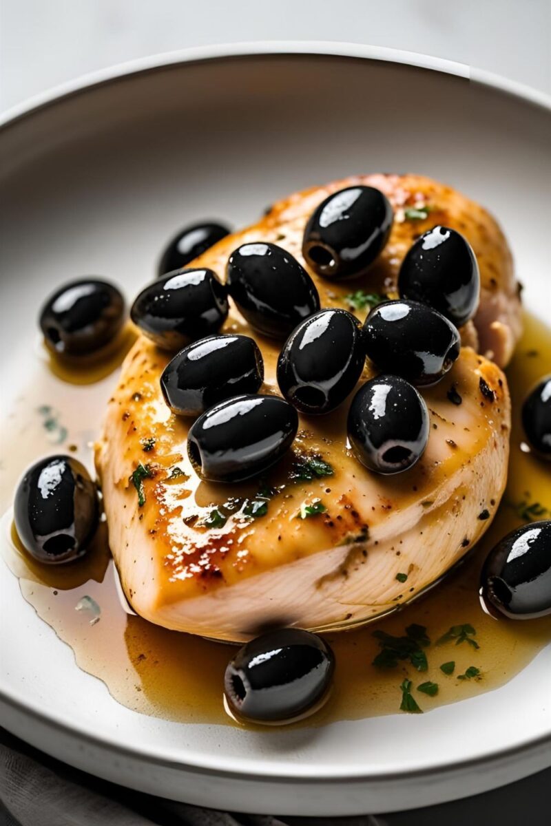Mediterranean Chicken with Olives