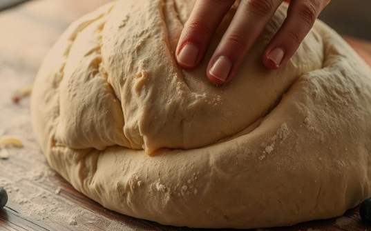 Shaping Your Lemon Blueberry Sourdough Loaf
