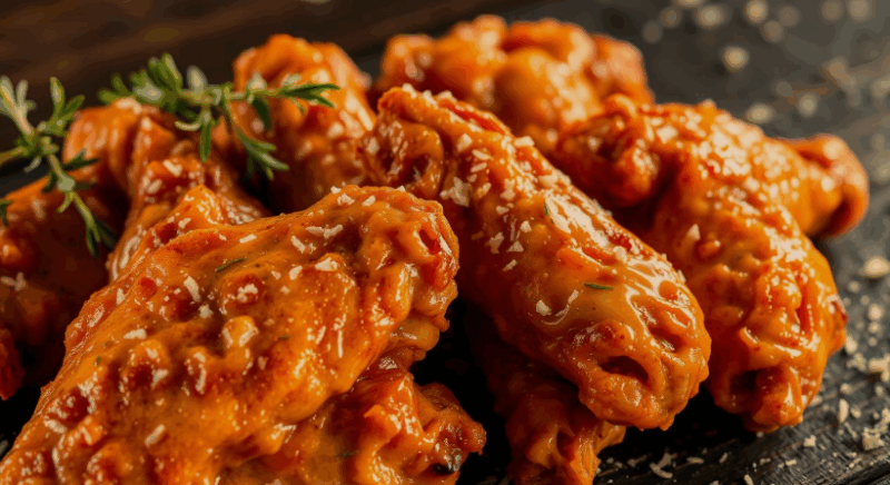 Garlic Parmesan Chicken Wings