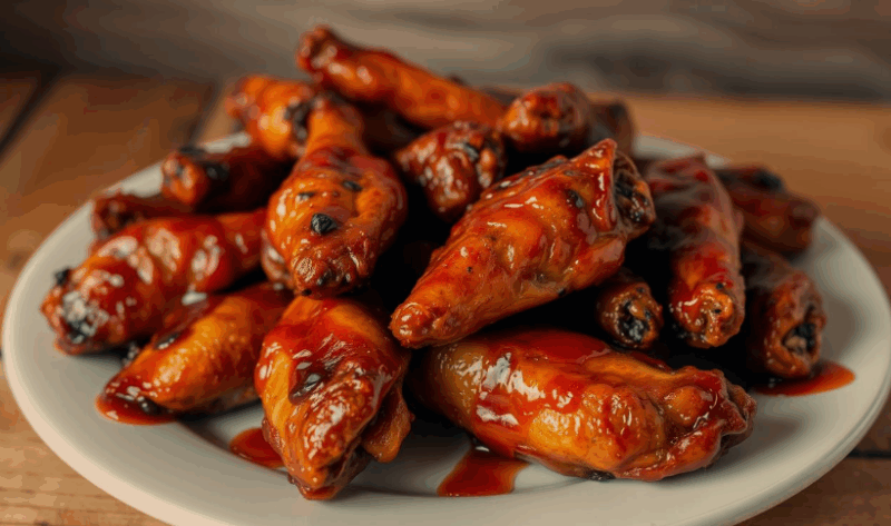 Smoky BBQ Chicken Wings