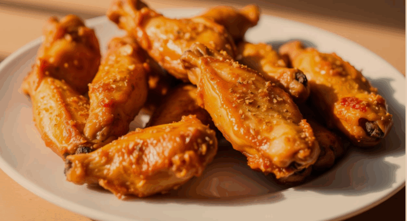 Lemon Pepper Dry Rub Wings