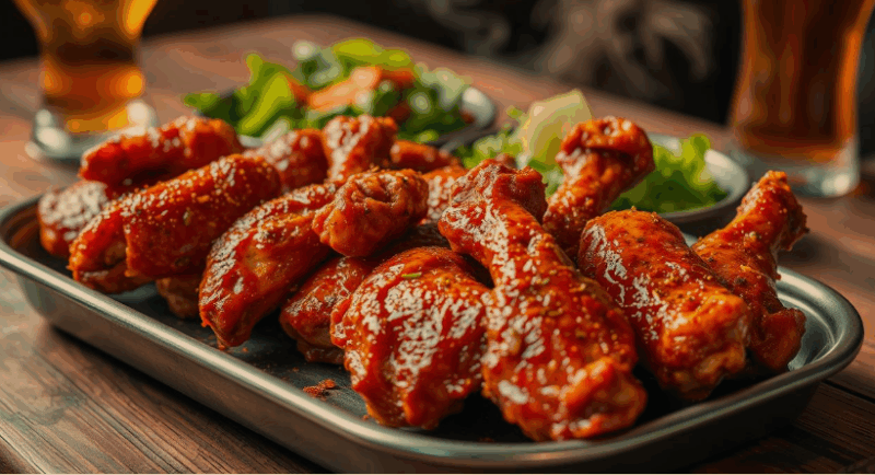 Spicy Cajun Chicken Wings