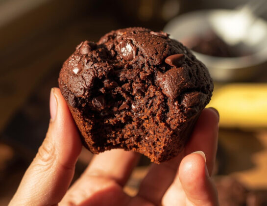 Chocolate Zucchini Muffins