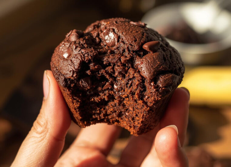 Chocolate Zucchini Muffins