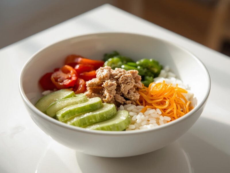 Spicy Tuna Rice Bowl