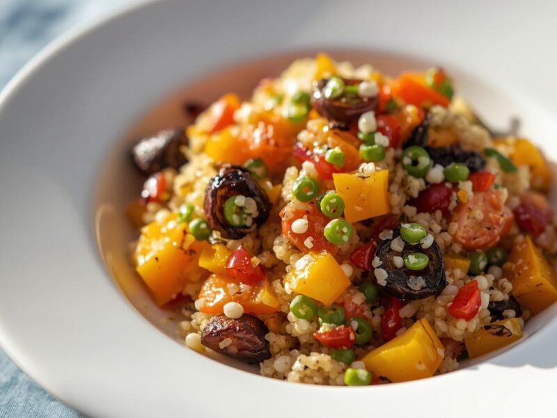 Quinoa Salad with Roasted Vegetables