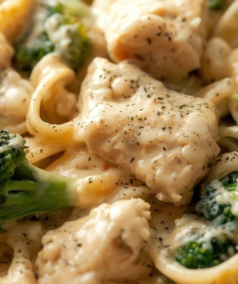 Creamy Chicken Broccoli Alfredo Recipe