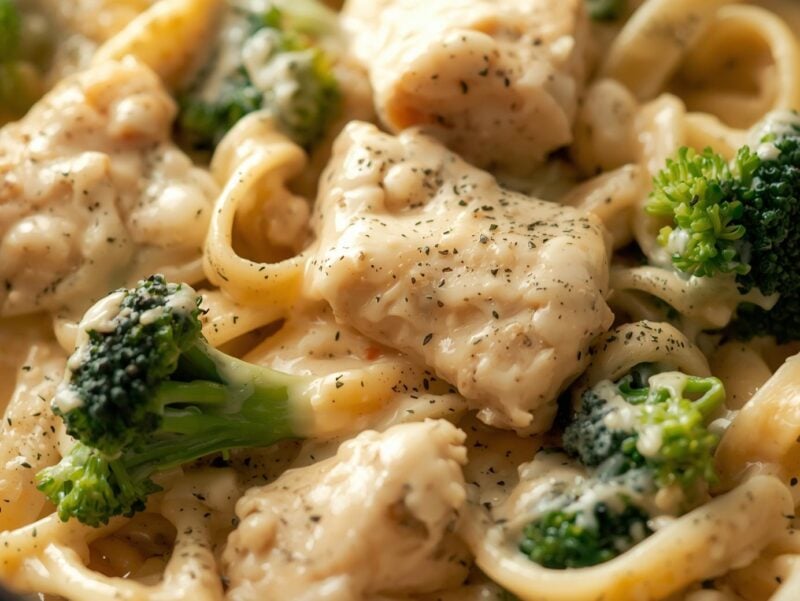 Creamy Chicken Broccoli Alfredo Recipe