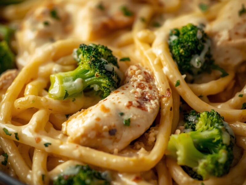 Creamy Chicken Broccoli Alfredo Recipe