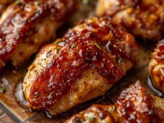 Maple Garlic Bacon Chicken