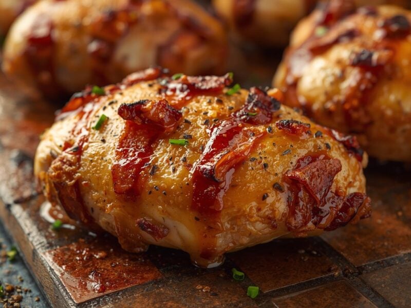 Maple Garlic Bacon Chicken
