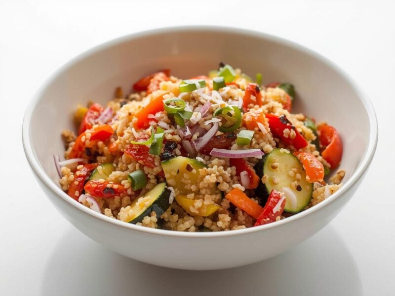 Quinoa and Roasted Veggie Salad