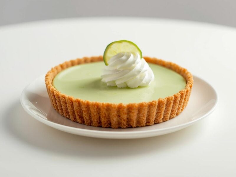 No-bake key lime pie with graham cracker crust