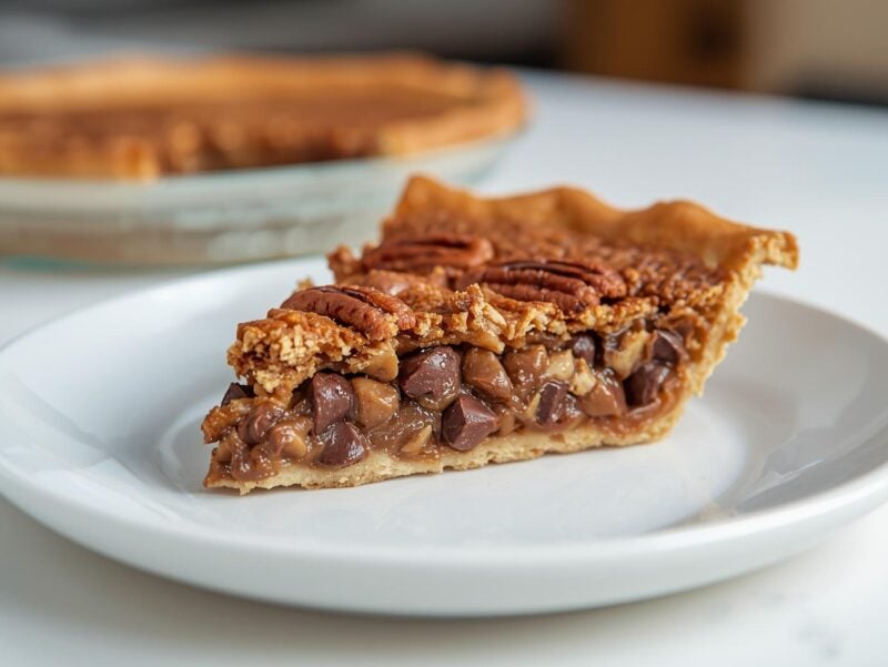 Pecan pie with bourbon and chocolate chips for 25 Pie Recipes for Every Occasion