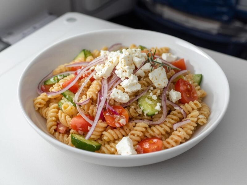 Greek Orzo With Feta