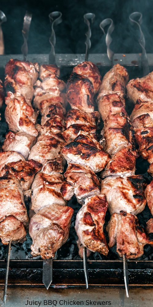 Juicy BBQ Chicken Skewers