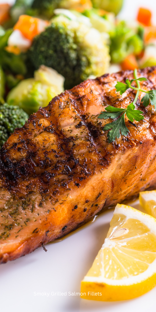 Smoky Grilled Salmon Fillets