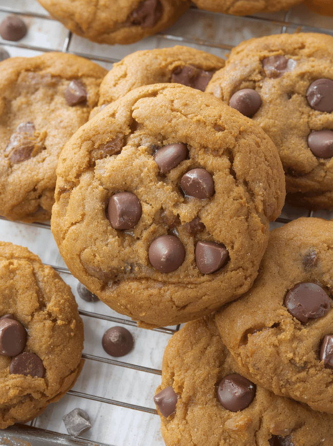 Pumpkin Chocolate Chip Cookies