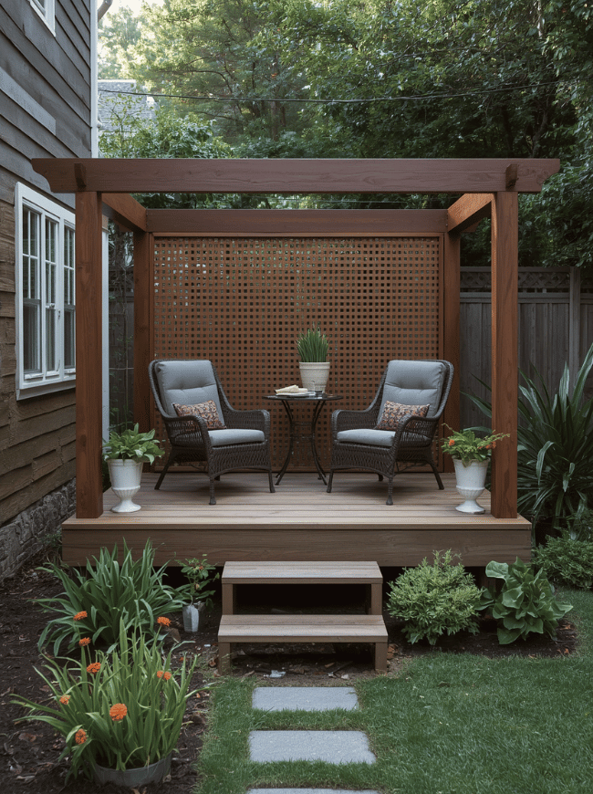 Create a Raised Seating Area